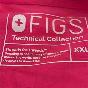 Figs 2X Rafaela Scrub Top